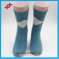 Nuevo estilo de lana de angora con calcetines de tubo cálidos casuales de punto